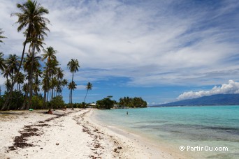 Plage de Temae - Moorea