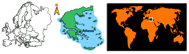Carte Grèce