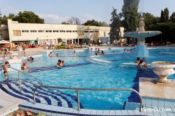 Bains thermaux de Palatinus - Budapest - Hongrie