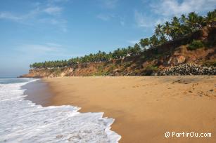 Plage de Varkala