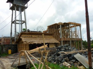 Construction à Bali