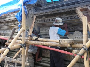 Construction à Bali