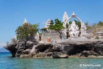 Temples sur Pulau Menjangan - Bali - Indonsie