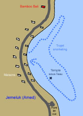 Parcours de snorkeling  Amed - Bali - Indonsie