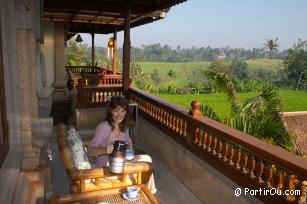 Petit djeuner au "Gusti's II"  Ubud - Bali