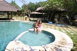 Piscine du "Taman Sari Bali"  Pemuteran - Indonsie