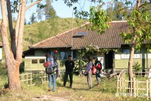 Camp de Paltuding sur le volcan Kawah Ijen