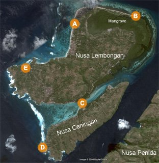 Nusa Lembongan - Indonésie