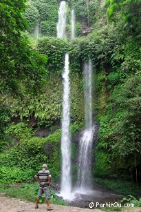 Cascades à Senaru - Indonésie