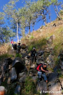 Descente vers le lac Segara Anak - Rinjani - Indonsie