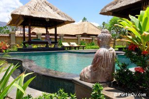 Villa au "Taman Sari Bali Cottages" à Pemuteran - Bali - Indonésie