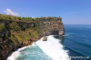 Falaises d'Uluwatu à Bali