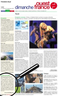 Article PartirOu.com dans Ouest-France