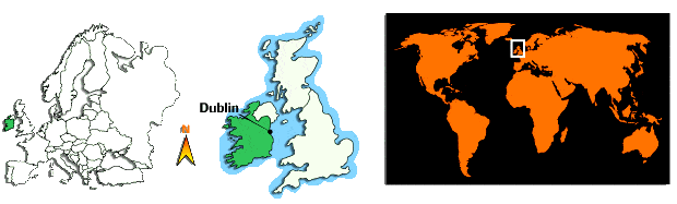 Carte Irlande