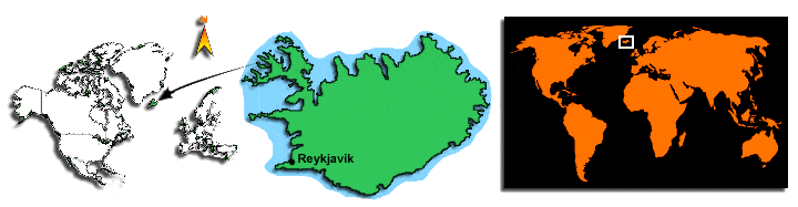 Carte Islande