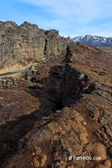 Faille Almannagja  Pingvellir - Islande