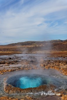 Geyser Strokkur  Geysir - Islande