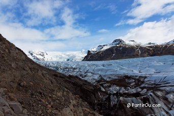 Langue de glace de Svinafellsjkull - Islande