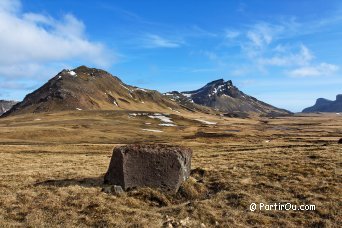 Paysage prs de Vk - Islande