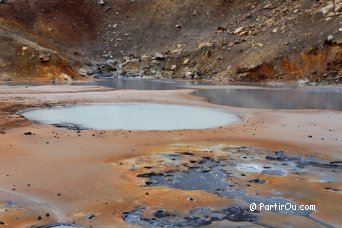 Activit gothermique de Krsuvk/Seltn - Islande