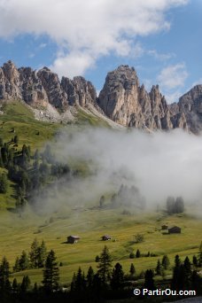 Passo Gardena - Dolomites - Italie