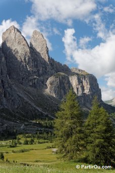 Passo Gardena - Dolomites - Italie