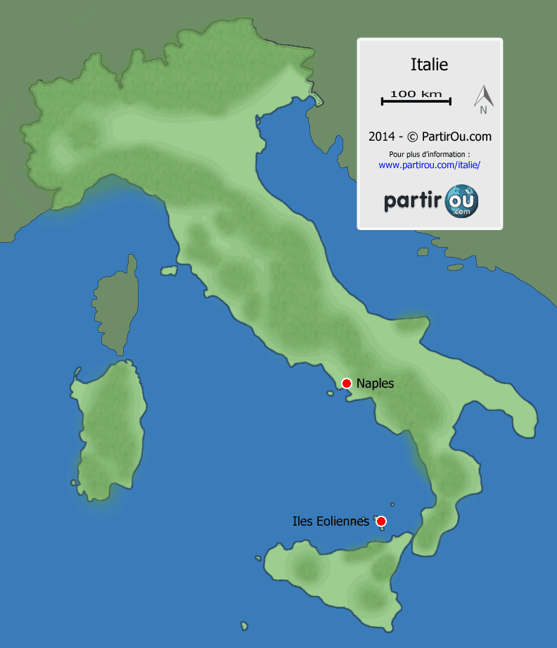 sicile carte italie