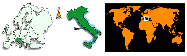 Carte Italie