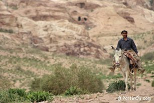 Dans les valles de Petra - Jordanie