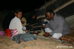 Campement bbouin  Wadi Rum - Jordanie