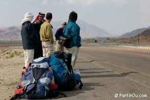 Stop sur Desert Highway - Jordanie