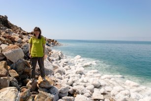 en Jordanie, au bord de la Mer Morte