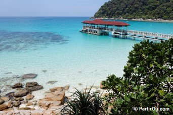 Ponton du Pehentian Island Resort - Perhentian Besar - Malaisie