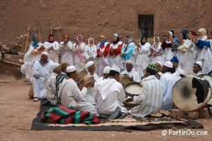 Chants traditionnels à Aït-Ben-Haddou