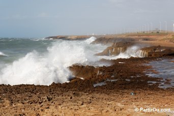 Côte atlantique entre Rabat et Casablanca - Maroc