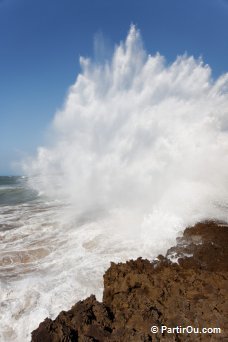 Cte atlantique entre Rabat et Casablanca - Maroc