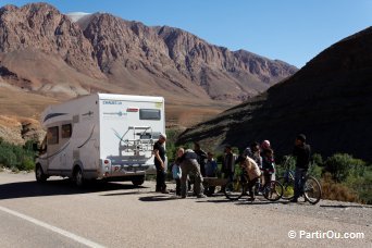 Rencontre dans la valle de Dads - Maroc