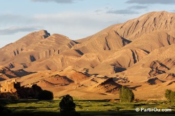 Vue de Tamtattouchte - Maroc