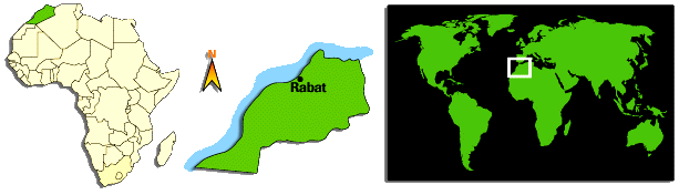 Carte Maroc