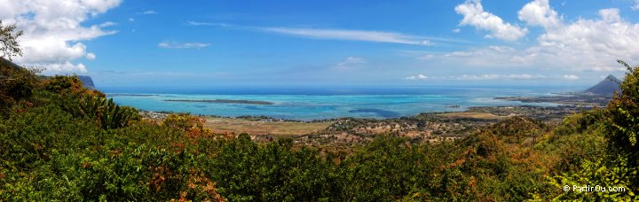 Le lagon de l'île aux Bénitiers - Maurice