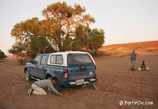 en Namibie