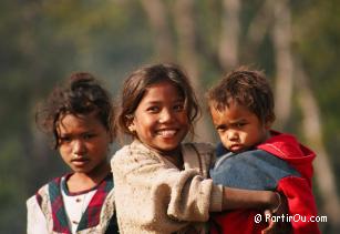 Rencontre au Parc national de Chitwan