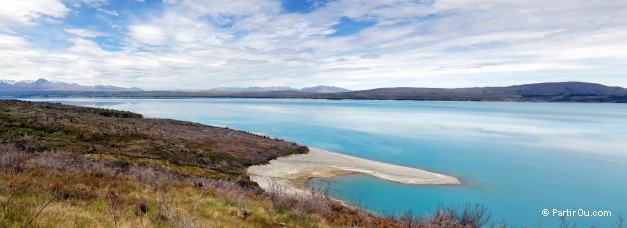 Lac Pukaki - Nouvelle-Zlande