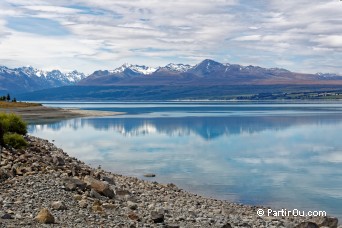 Lac Pukaki - Nouvelle-Zlande