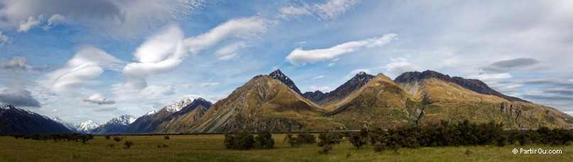 Parc national Aoraki/Mont Cook - Nouvelle-Zlande