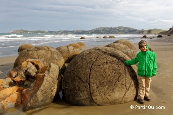 Moeraki Boulders - Nouvelle-Zlande