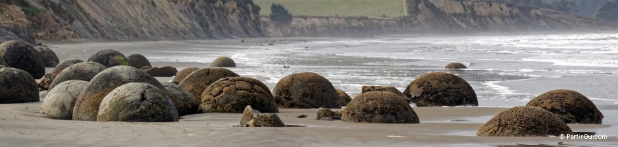 Moeraki Boulders - Nouvelle-Zlande