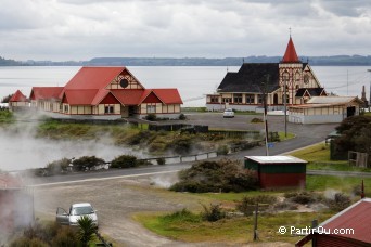 Ohinemutu à Rotorua - Nouvelle-Zélande