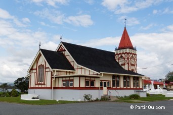 Église St Faith à Rotorua - Nouvelle-Zélande