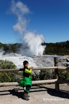 Geyser Pohutu - Whakarewarewa - Te Puia - Nouvelle-Zlande